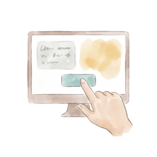 Tranh minh hoạ: gửi email