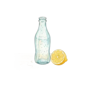 Tranh minh hoạ: nước soda