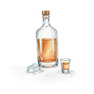 Tranh minh hoạ: rượu Vodka