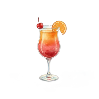 Tranh minh hoạ: rượu cocktail