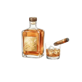 Tranh minh hoạ: rượu whisky