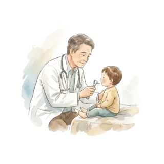 Tranh minh hoạ: bác trai