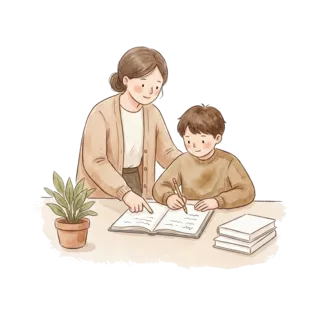 Tranh minh hoạ: viết lách, sáng tác