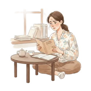 Tranh minh hoạ: lo, lo lắng