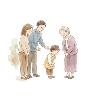 Tranh minh hoạ: nghe lời, phục tùng