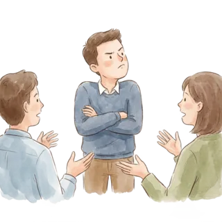 Tranh minh hoạ: bướng bỉnh
